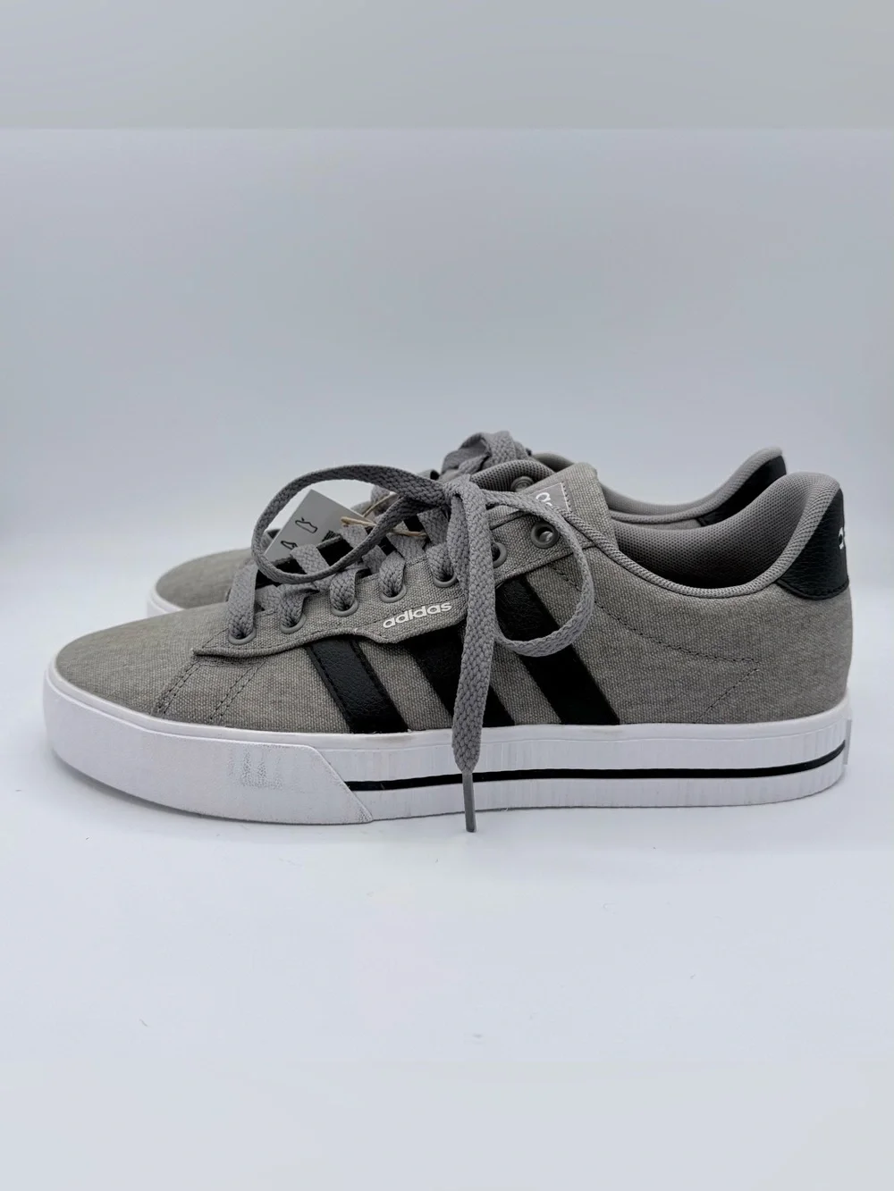 Adidas Daily 3.0 Skateboarding Sneaker — Grey/Black | Men’s Size 7 | NWT